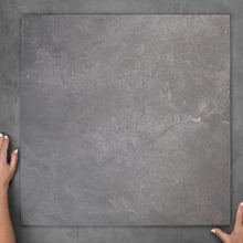 Cooper Charcoal Square Porcelain Tile